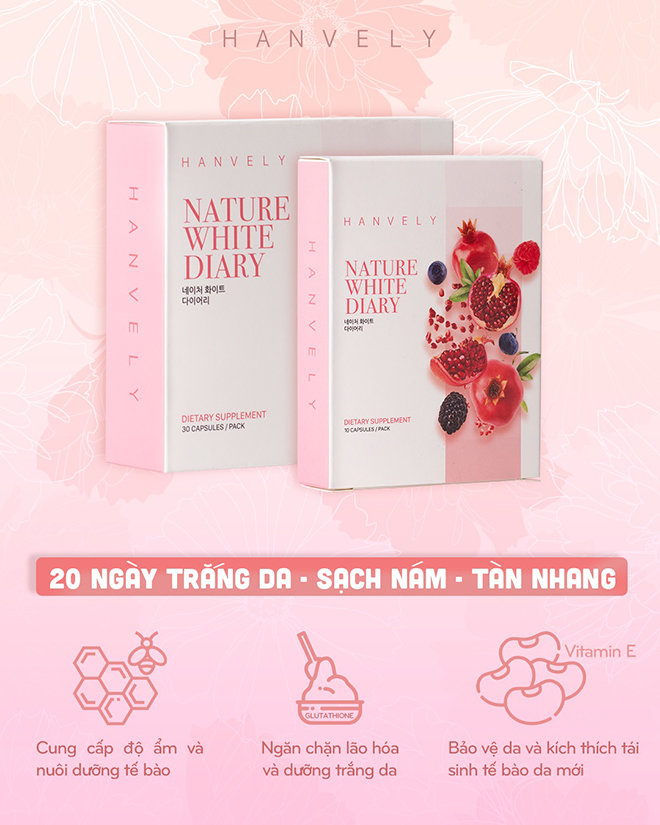 Viên uống trắng da Hanvely có hiệu quả không? Cong dung chuyen sau cua vien uong Hanvely - Viên uống trắng da Hanvely có hiệu quả không?