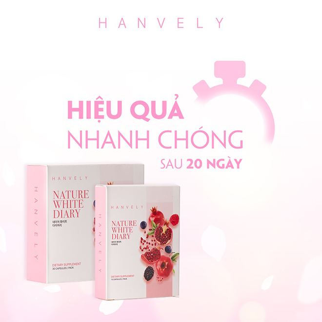 Viên uống trắng da Hanvely có hiệu quả không? Hieu qua nhanh chong cua vien uong Hanvely - Viên uống trắng da Hanvely có hiệu quả không?